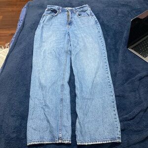 Abercrombie curve love high rise loose jeans